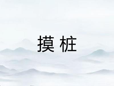 摸桩