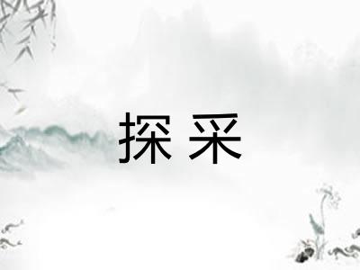 探采