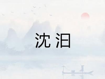 沈汩